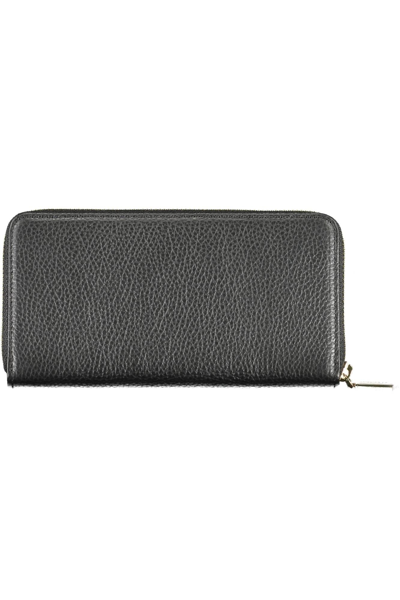 Black Leather Women Wallet