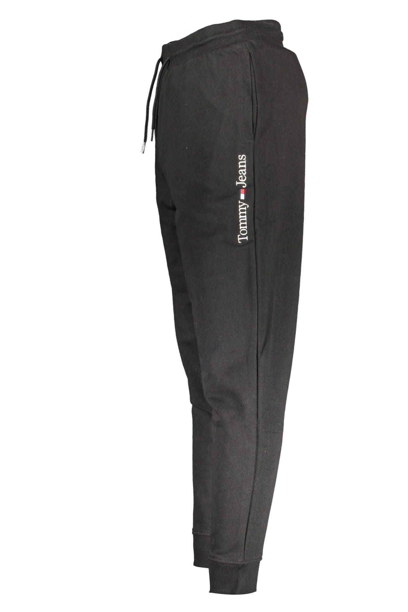 Black Cotton Men Pant