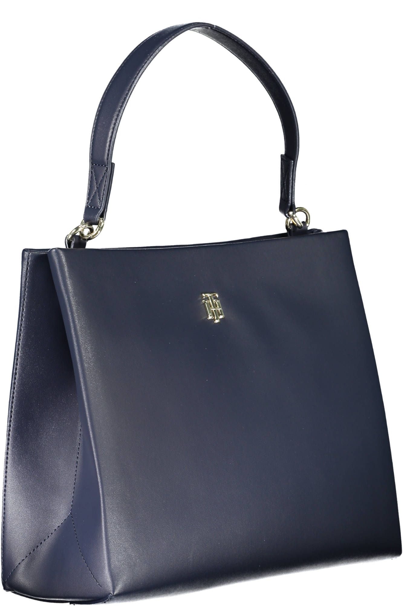 Blue Polyethylene Women Handbag