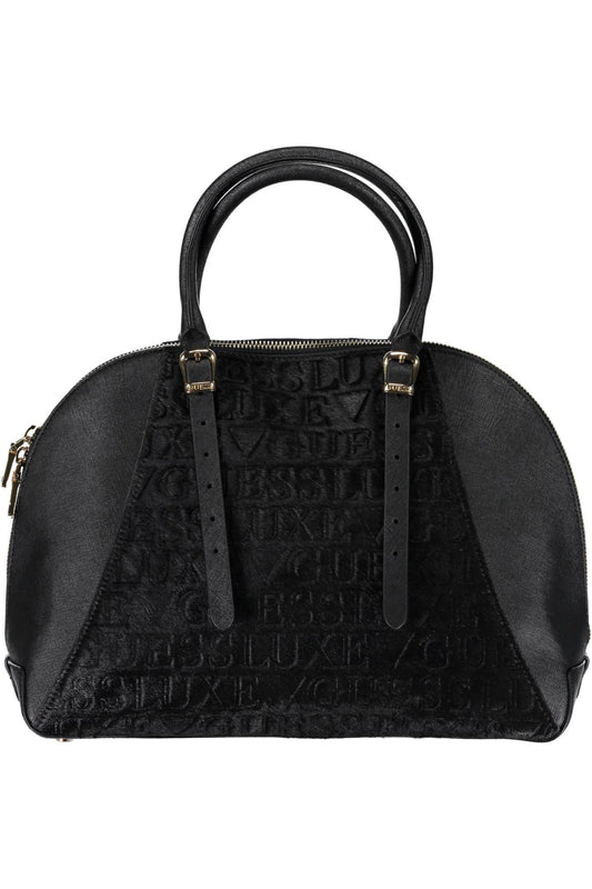 Black Leather Women Handbag