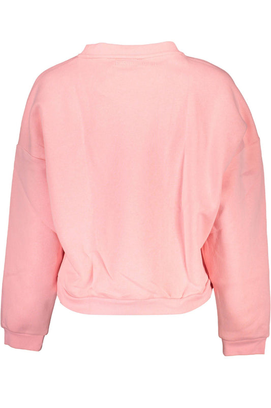 Pink Cotton Women Sweater