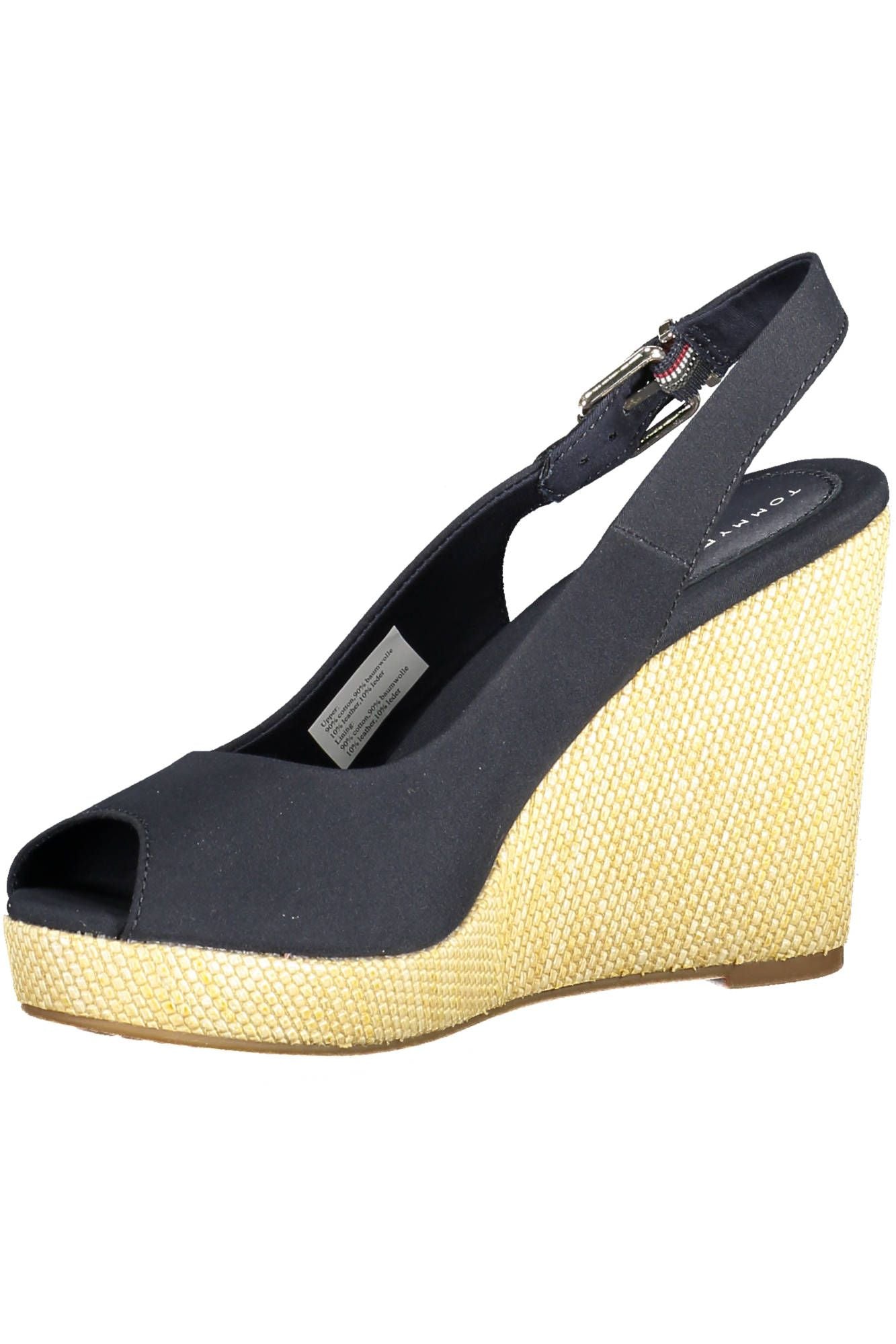 Blue Cotton Women Sandal