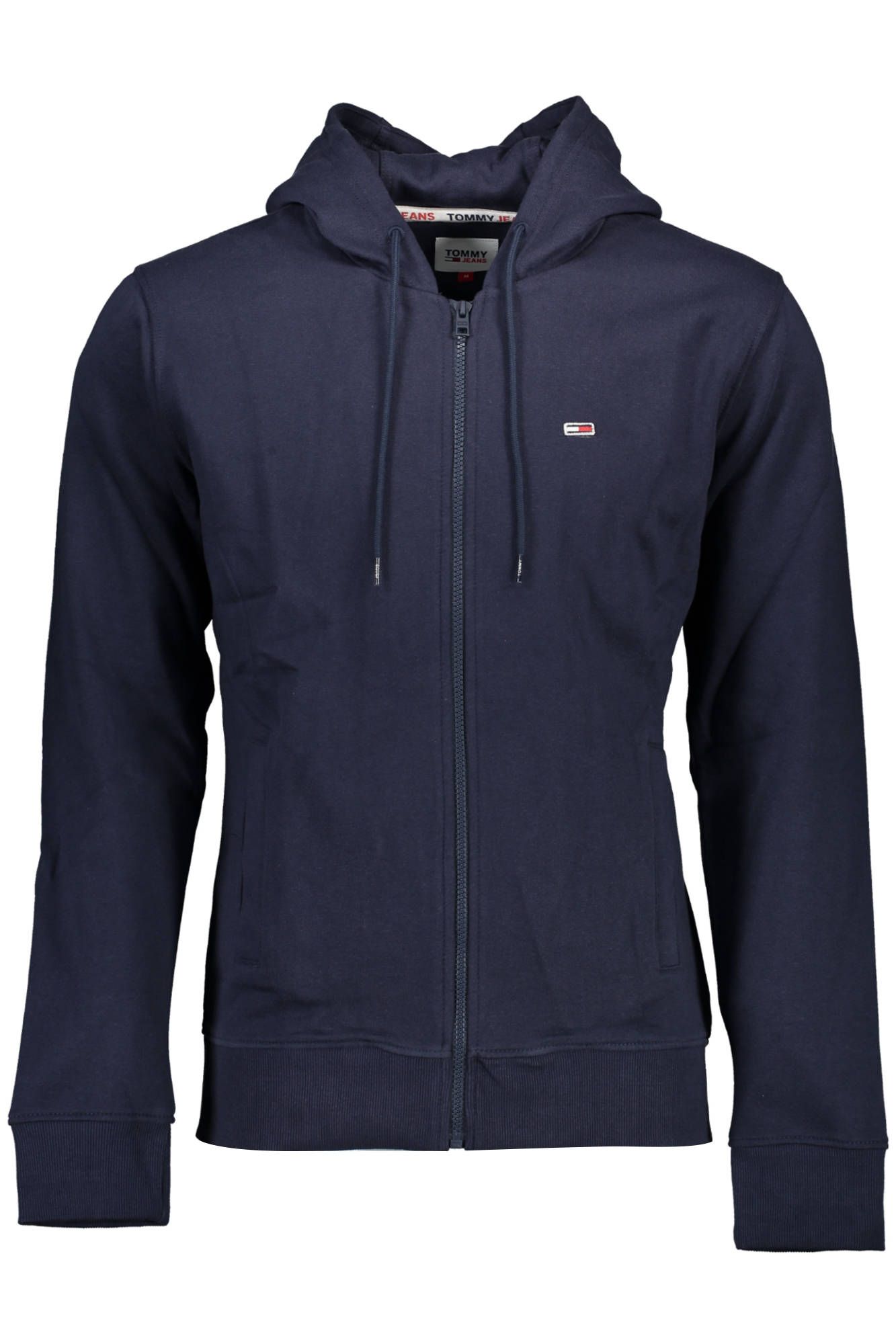 Blue Cotton Men Sweater