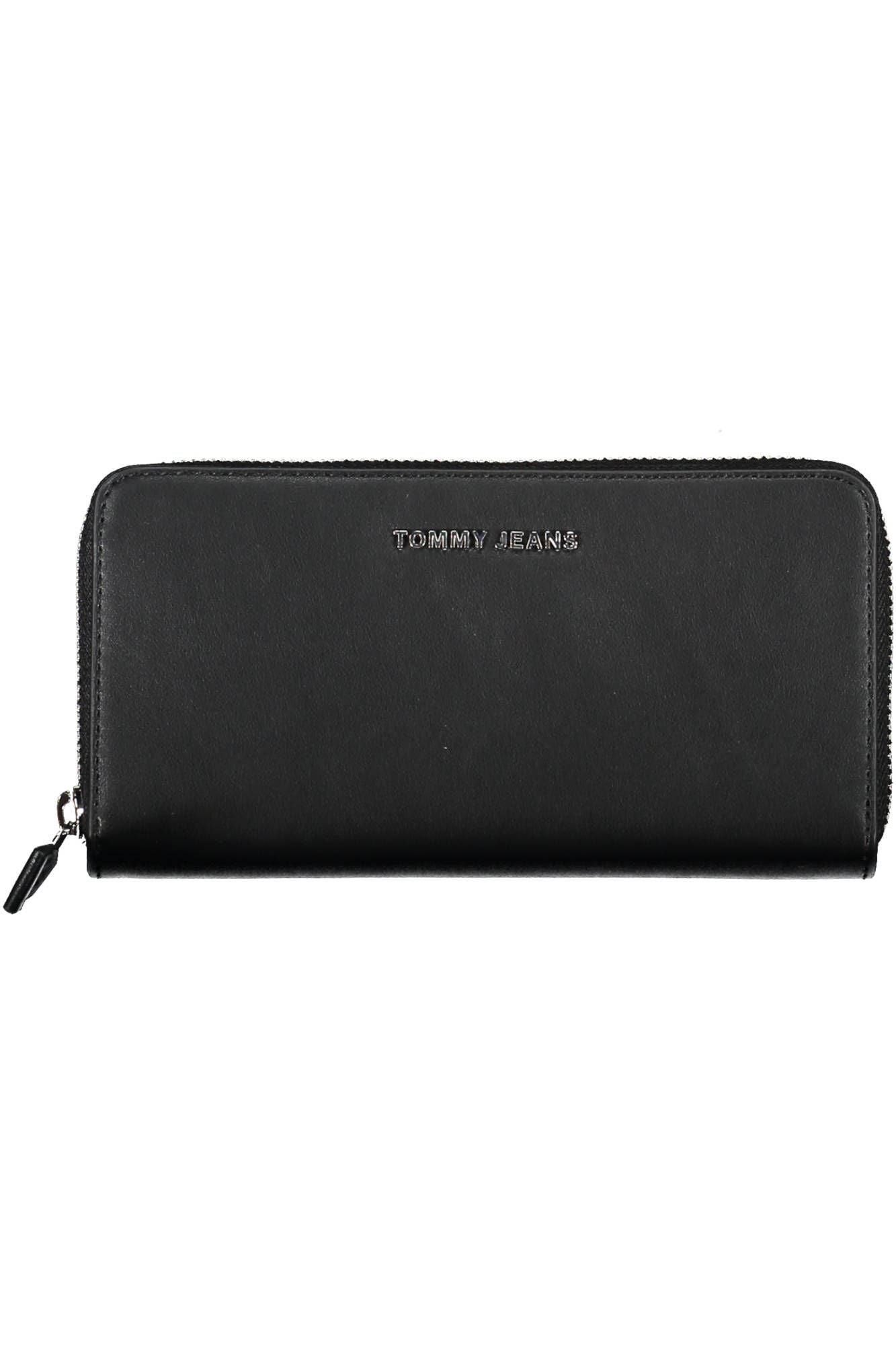 Black Polyurethane Women Wallet