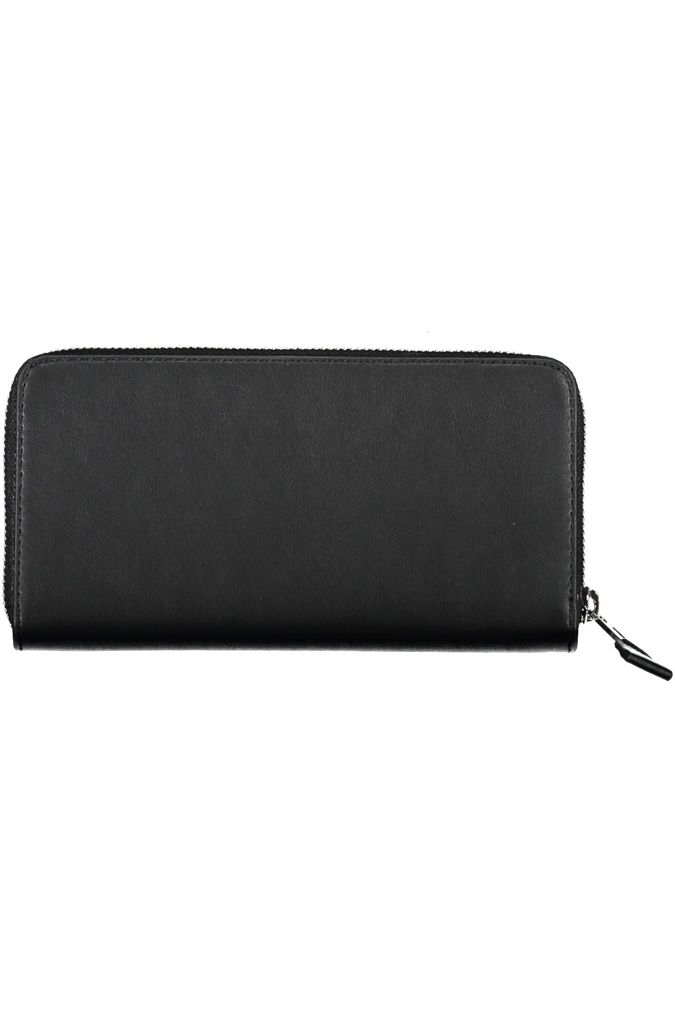 Black Polyurethane Women Wallet