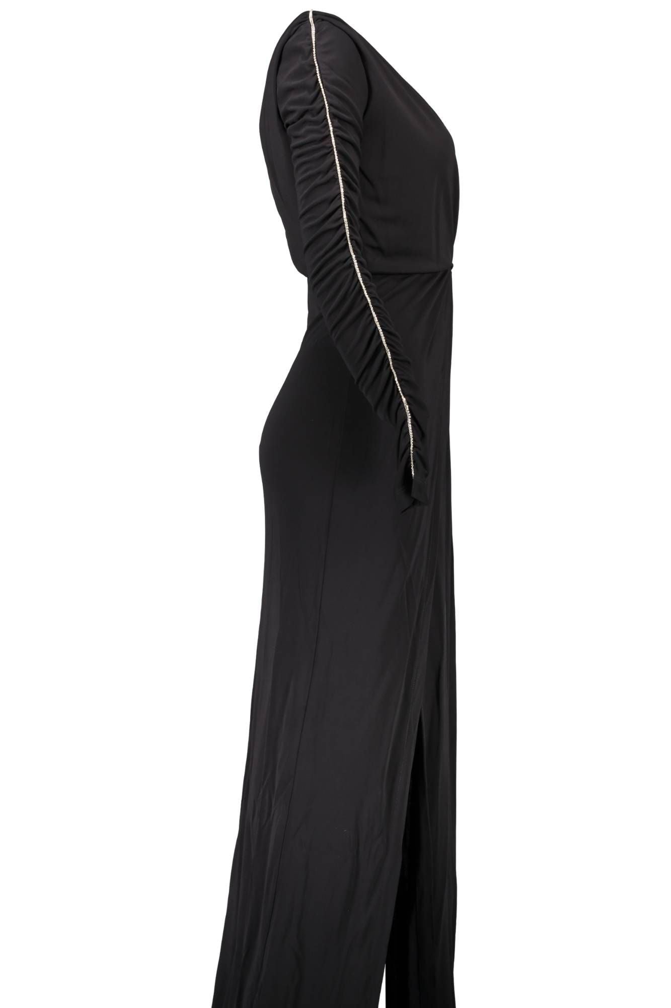 Black Viscose Women Dress