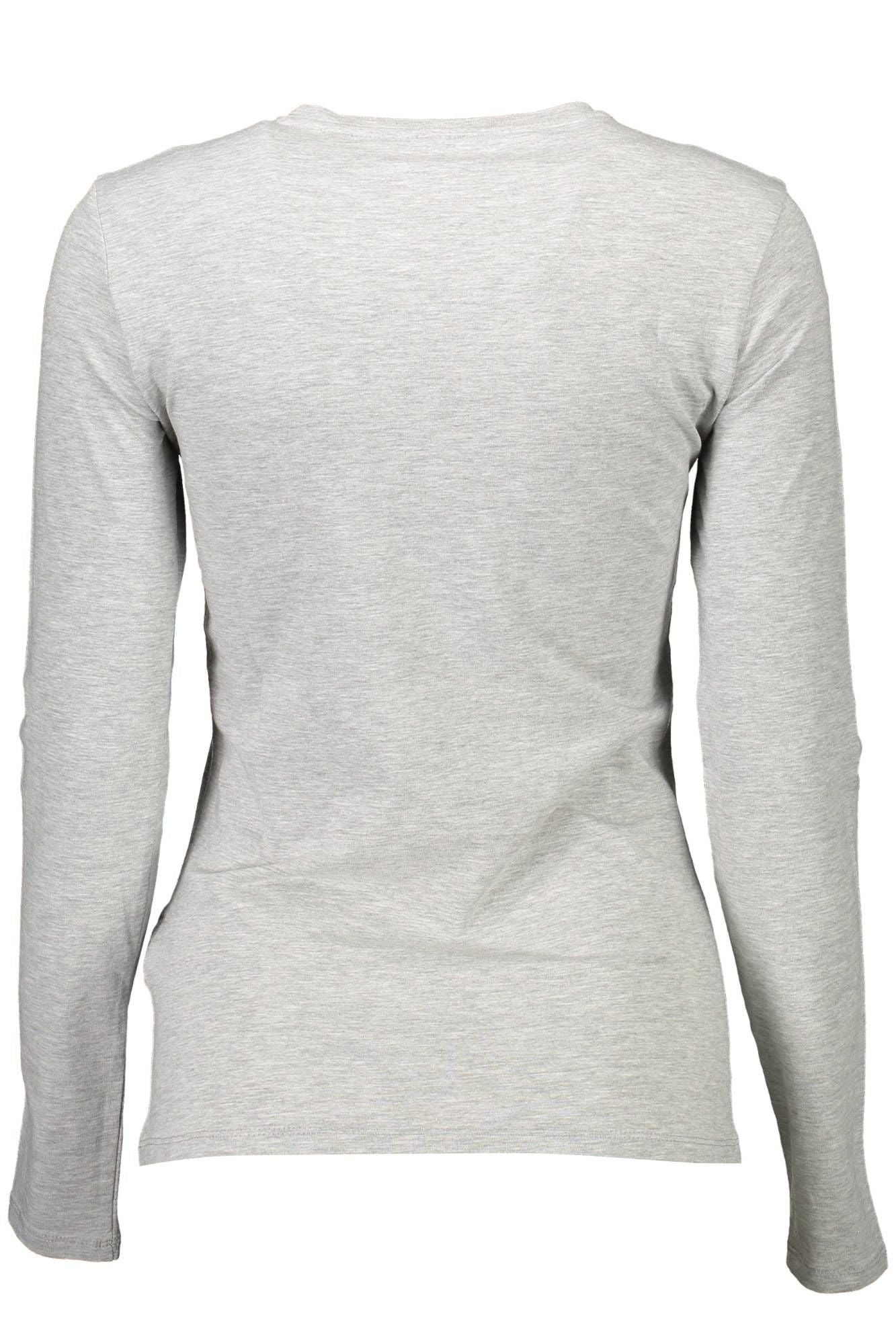 Gray Organic Cotton Women T-Shirt