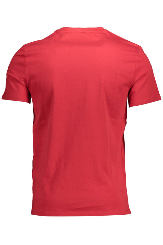 Red Cotton Men TShirt