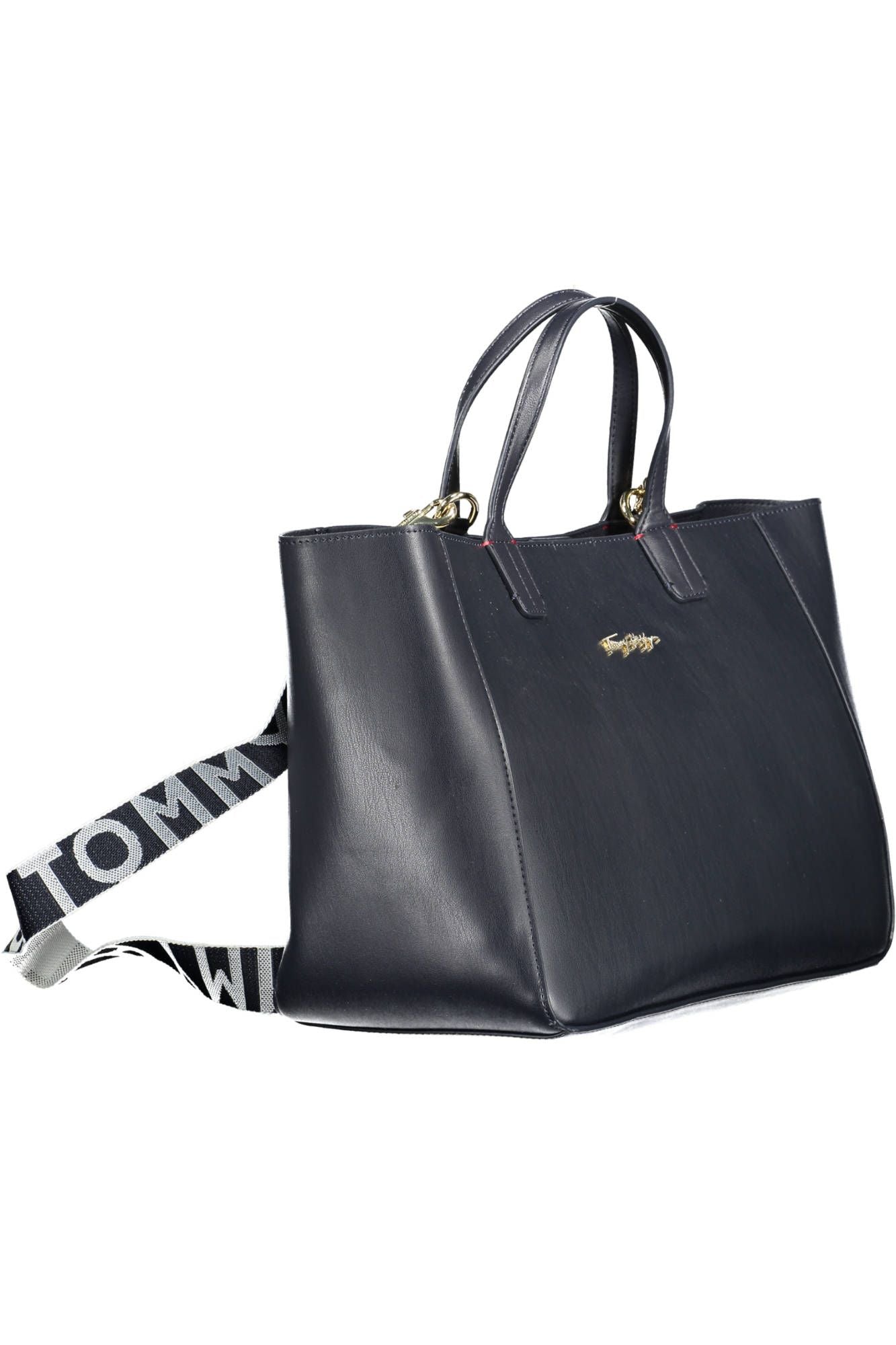 Blue Polyethylene Women Handbag