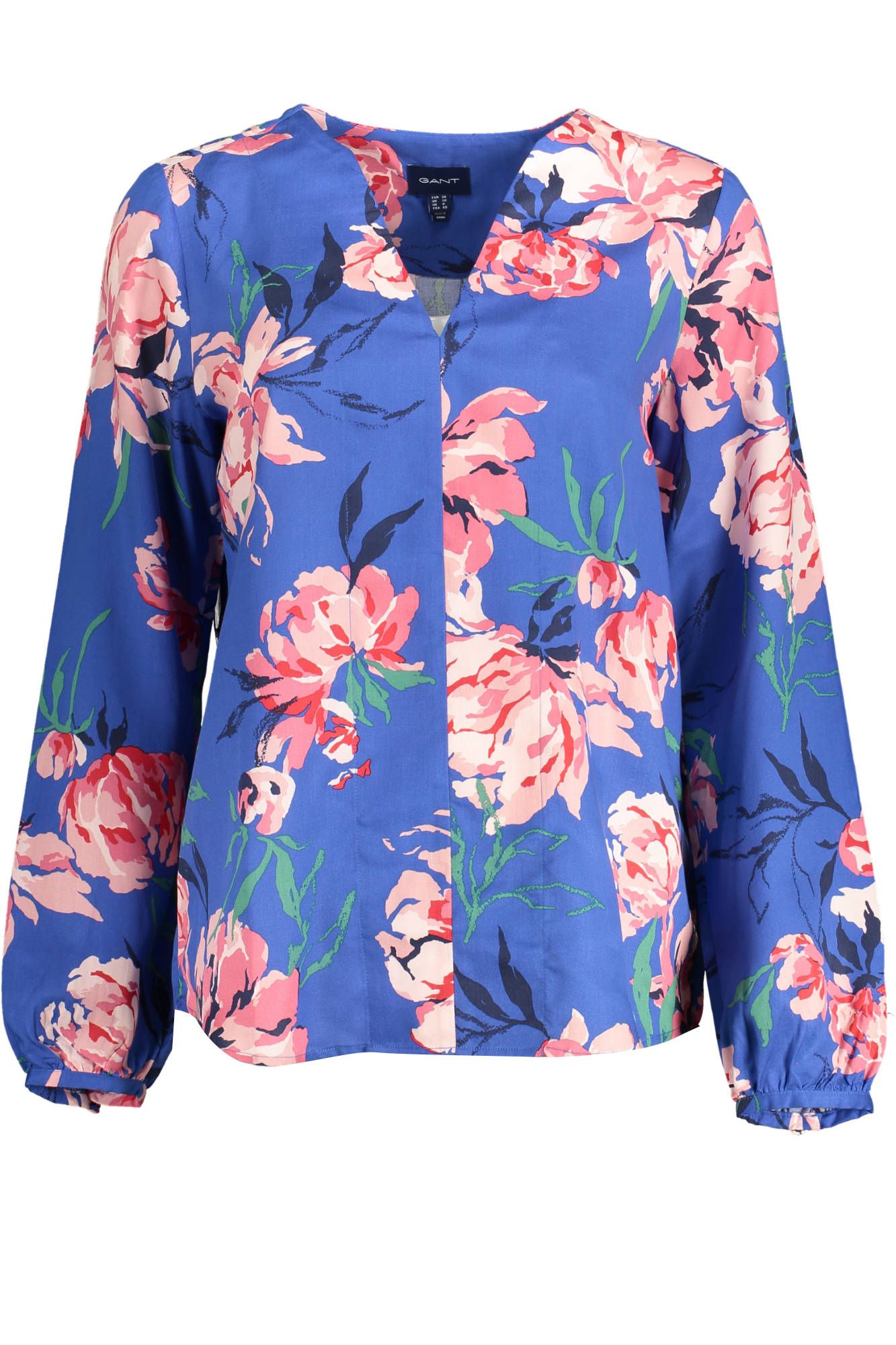 Blue Lyocell Women Shirt