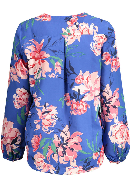 Blue Lyocell Women Shirt