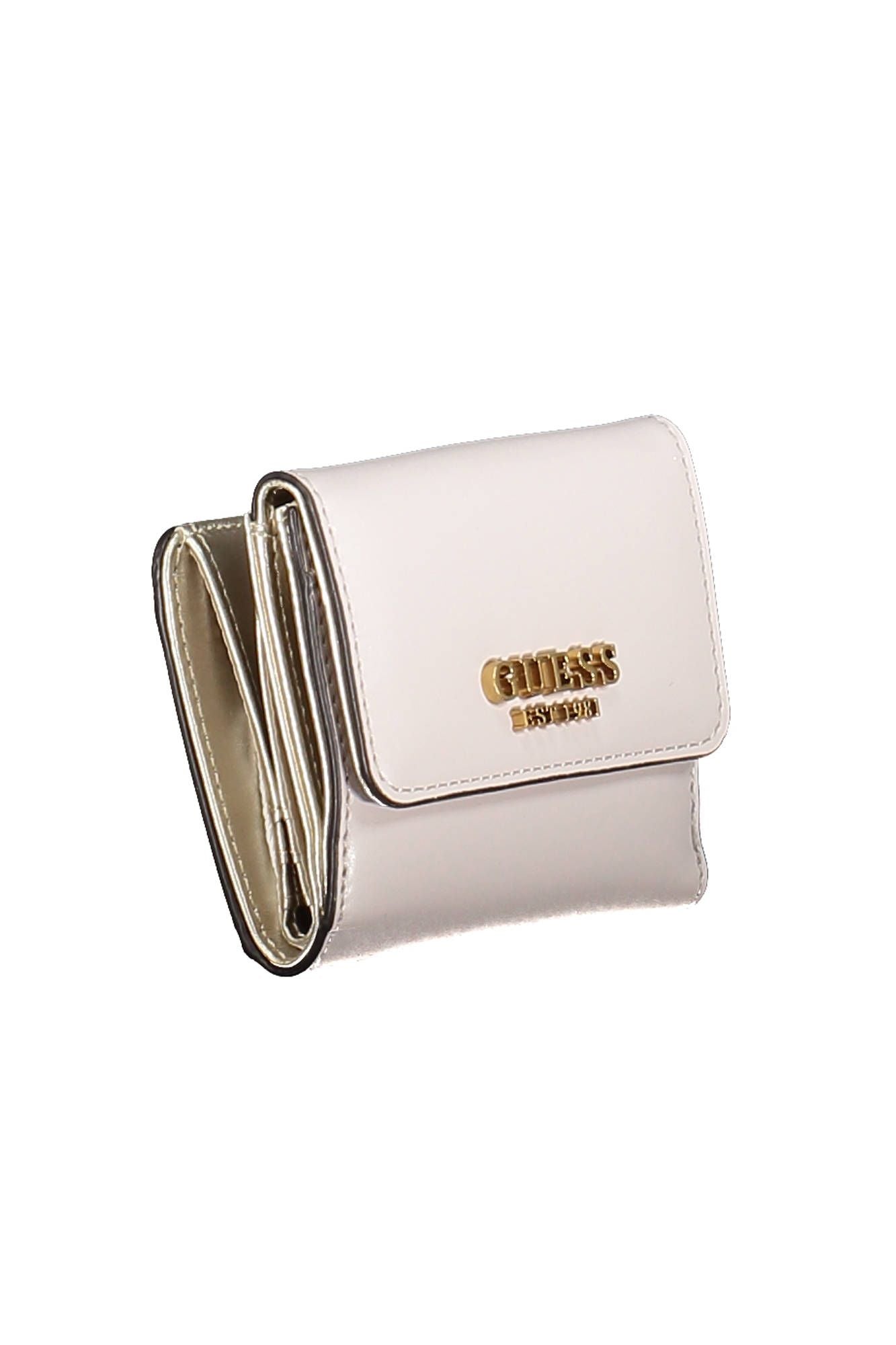 Pink Polyurethane Women Wallet