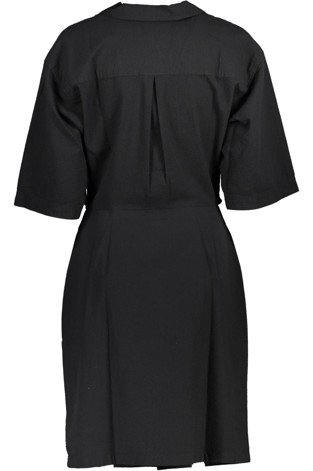 Black Cotton Women Dress