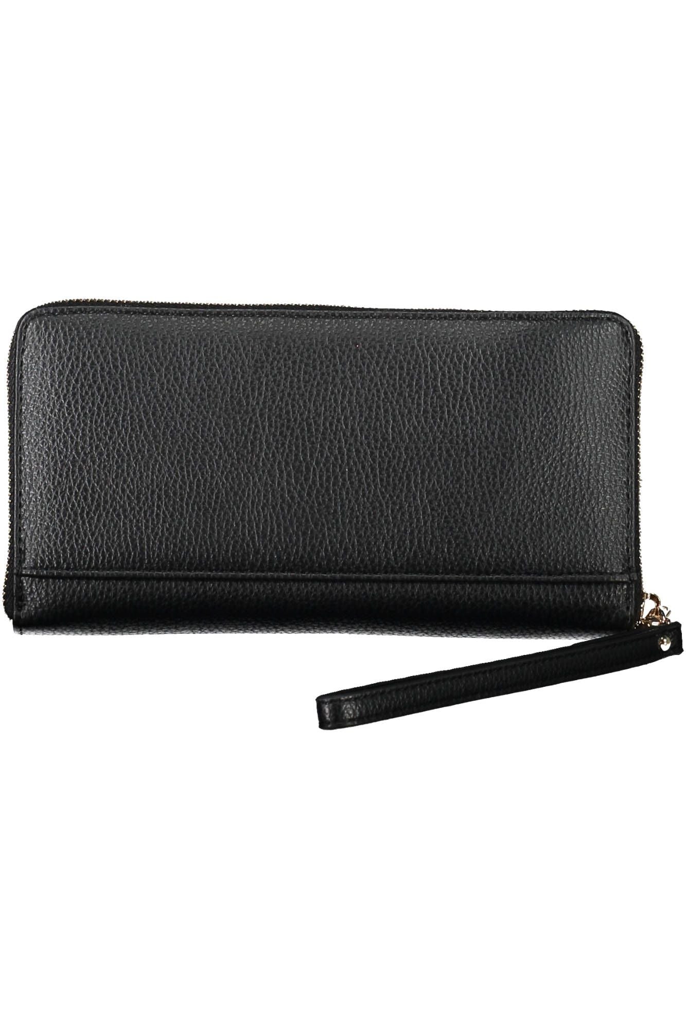 Black Polyurethane Women Wallet