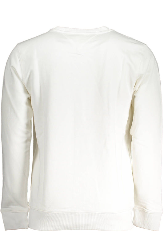 White Cotton Men Sweater
