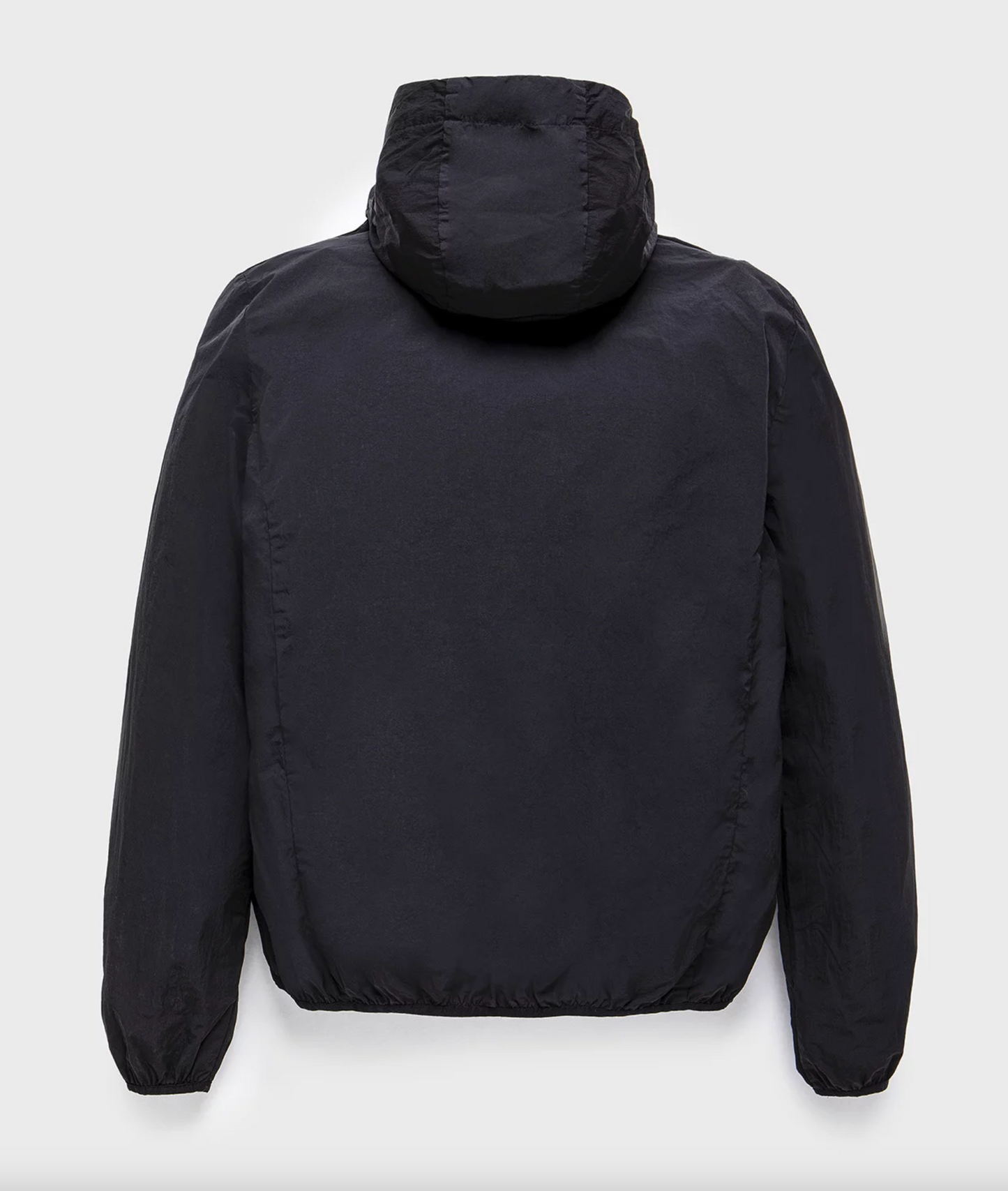 Gray Nylon Men Bomber Jacket