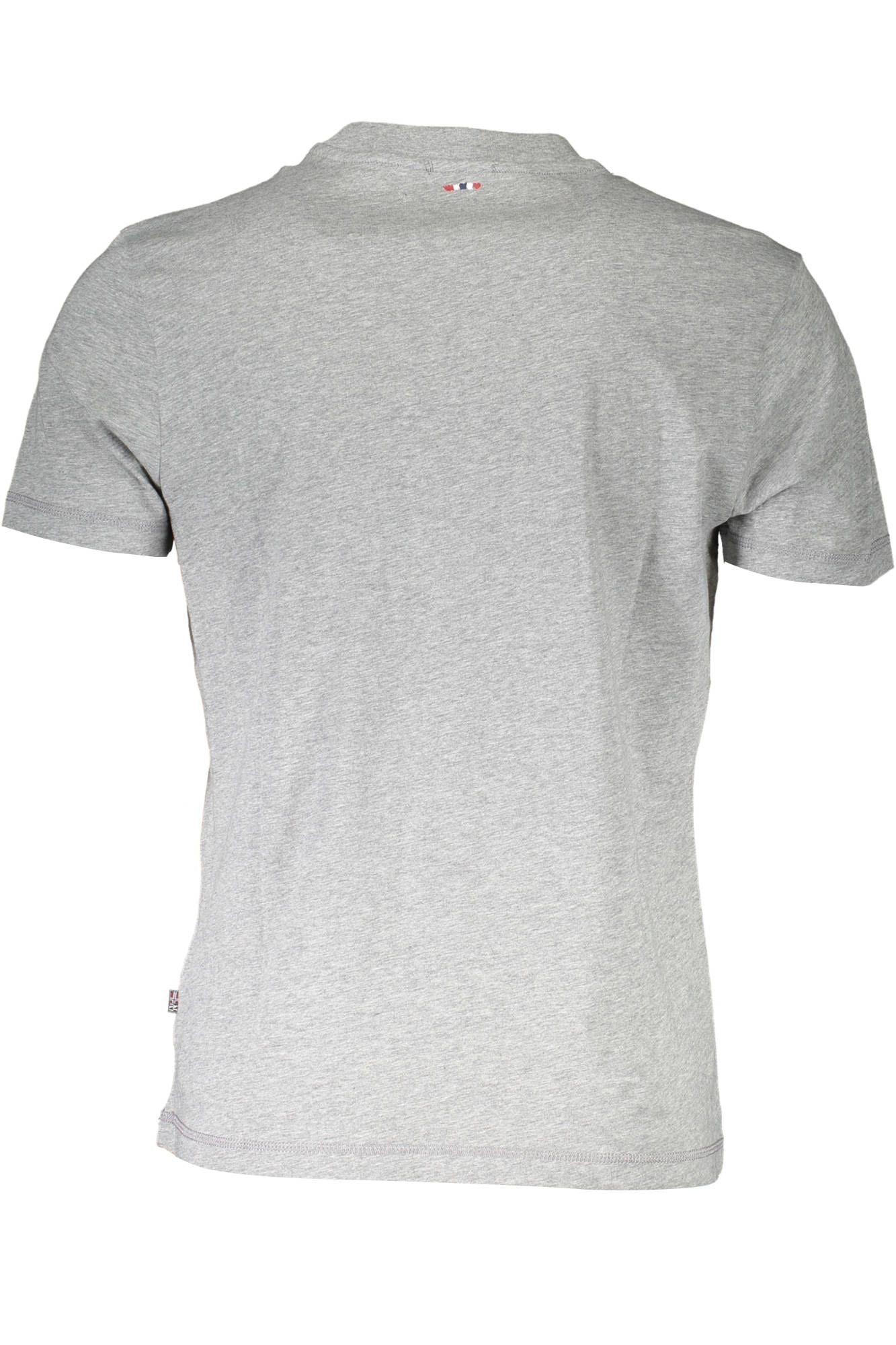 Gray Cotton Men TShirt
