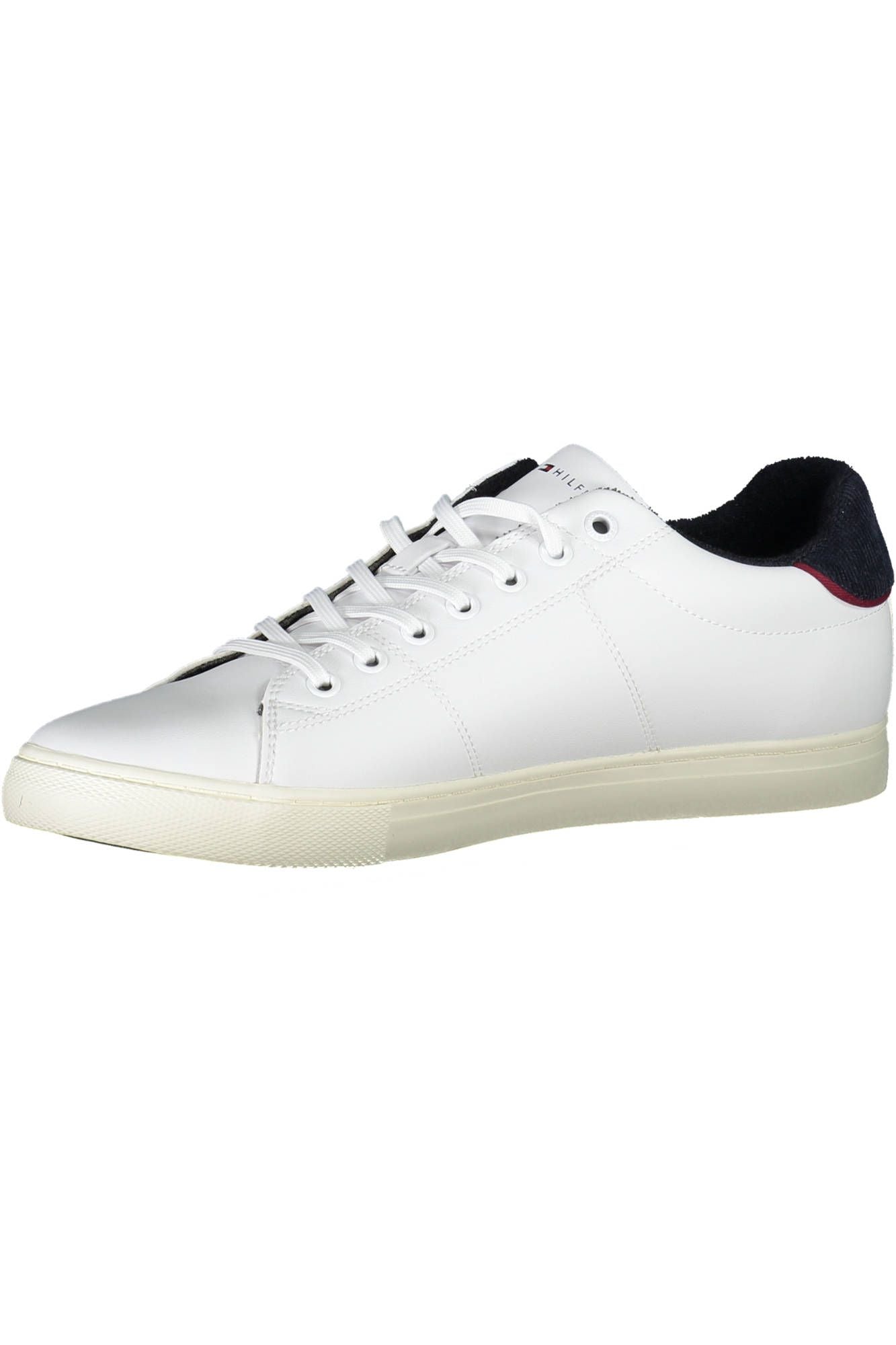 White Polyester Men Sneaker