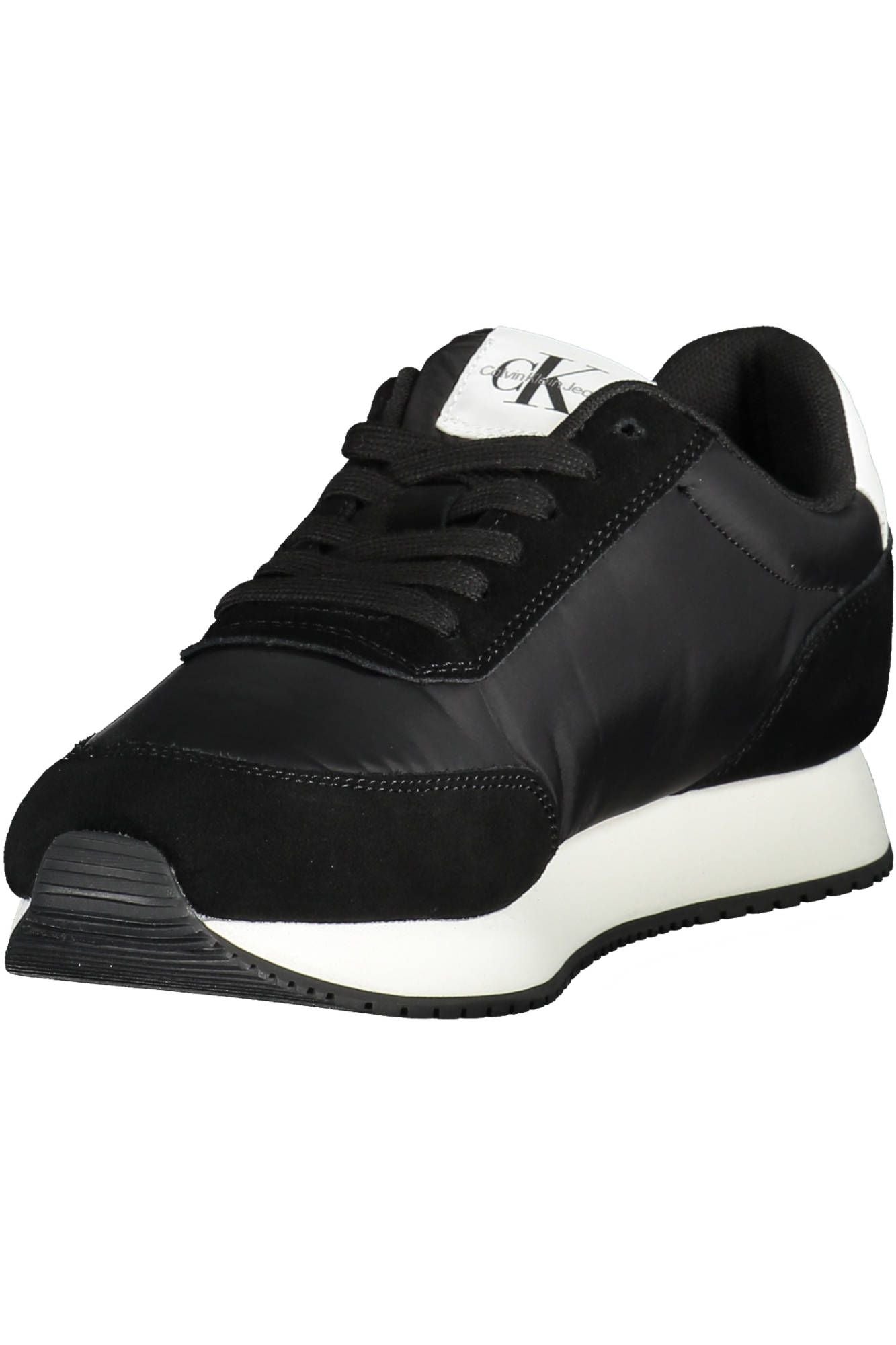 Black Nylon Men Sneaker