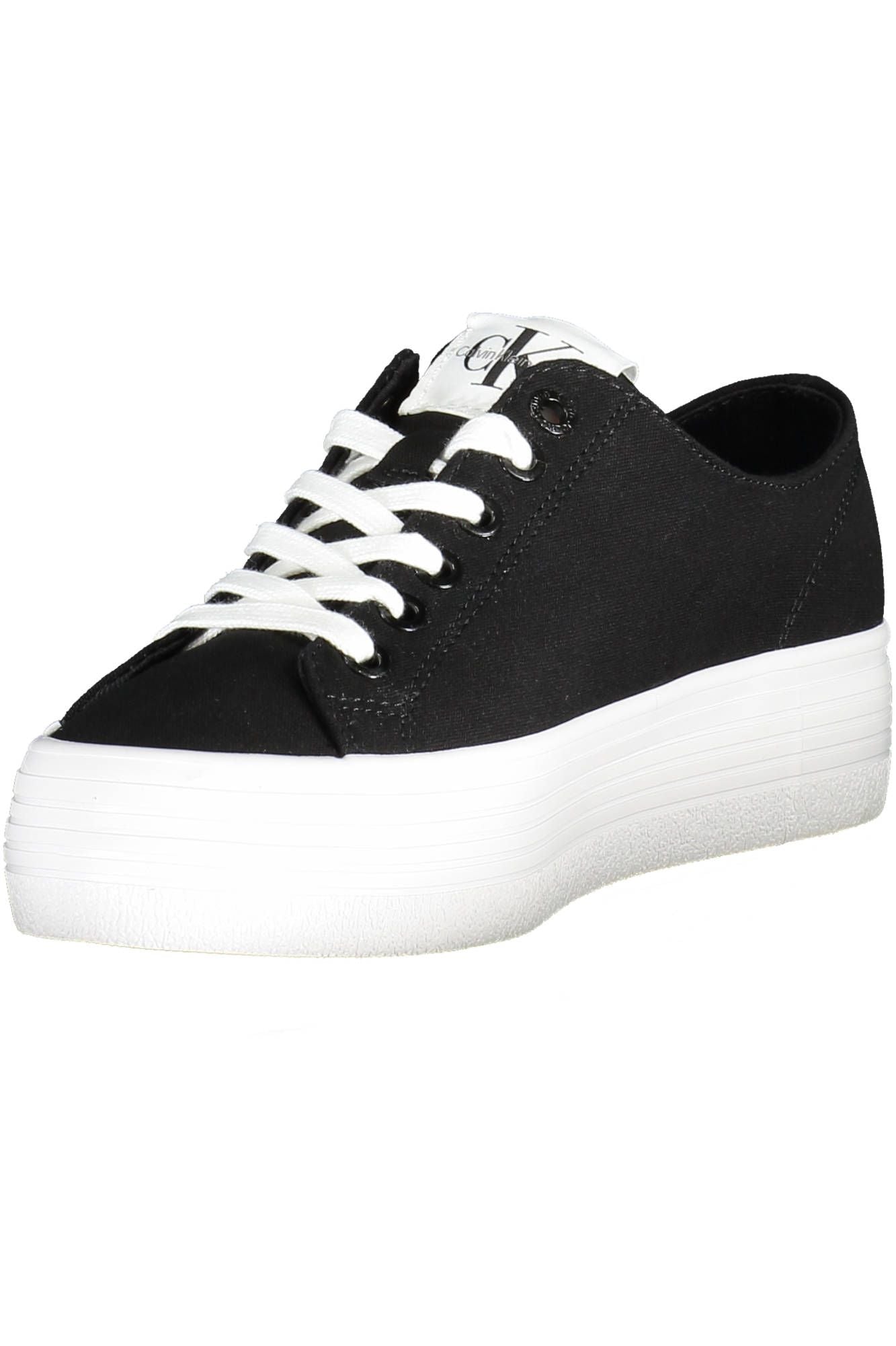 Black Cotton Women Sneaker