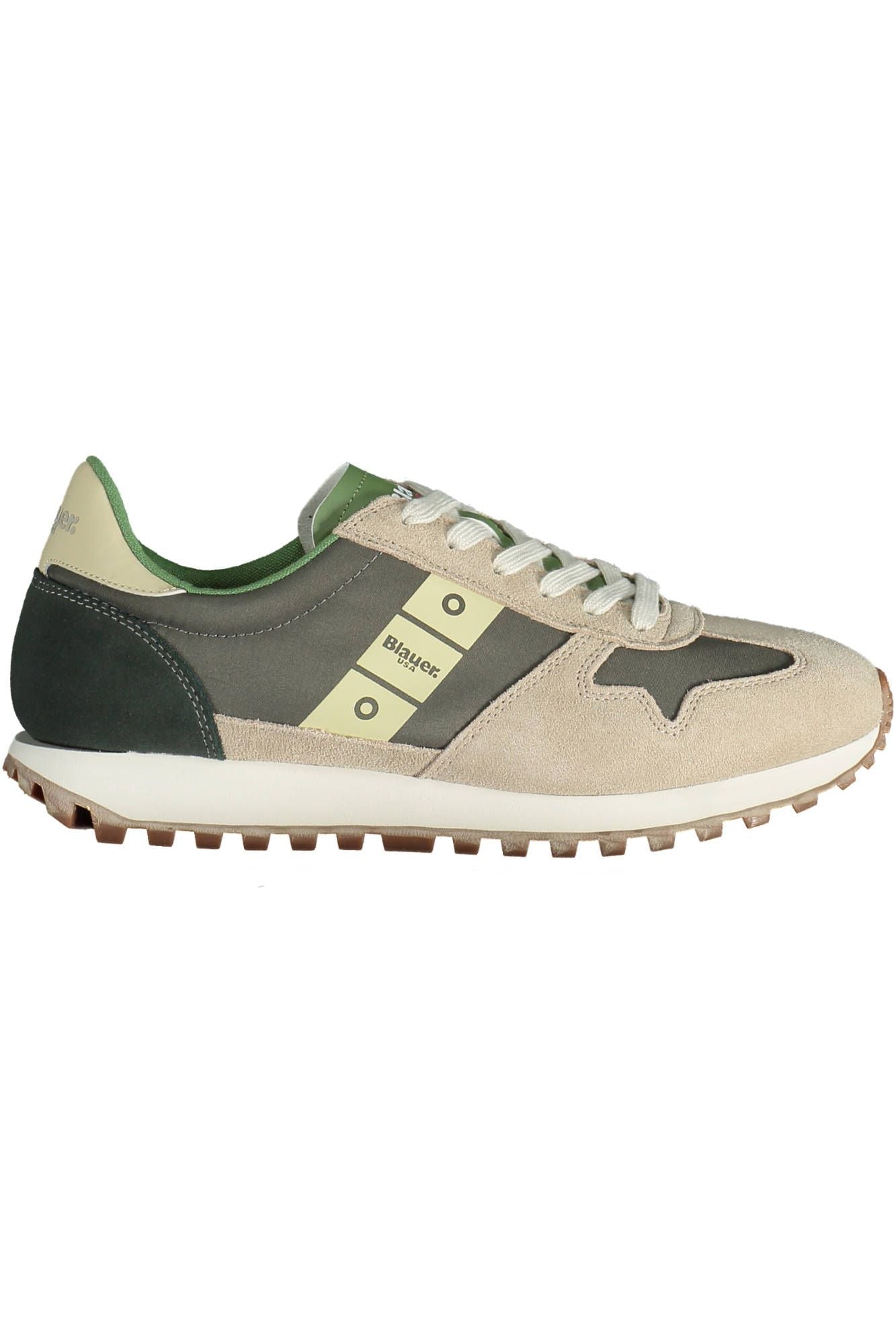 Beige Polyester Men Sneaker