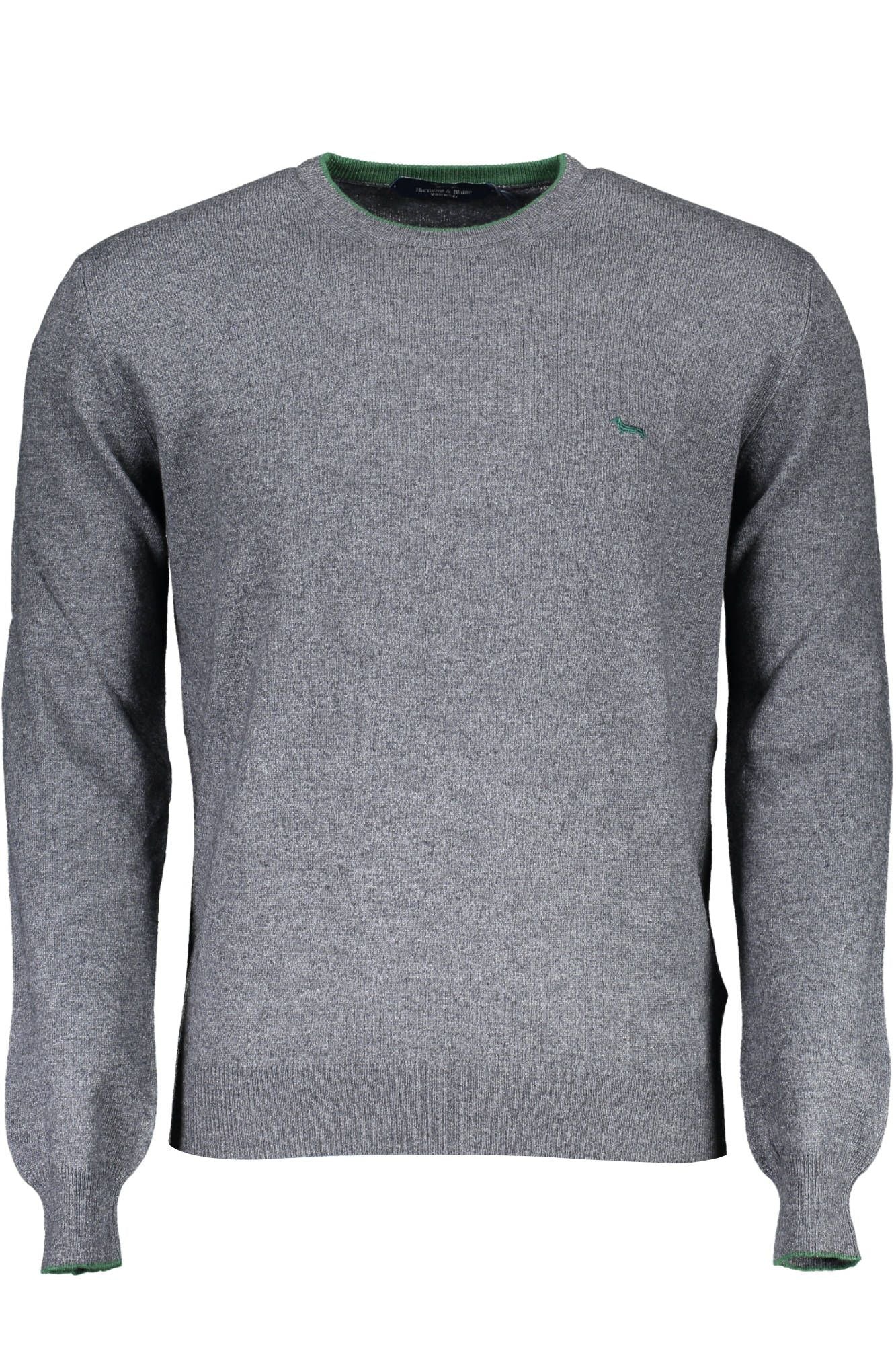 Gray Wool Men Sweater