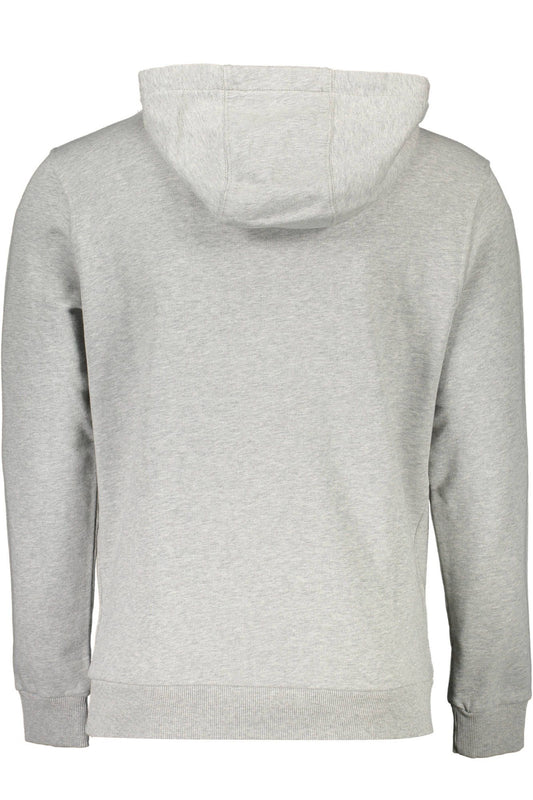 Gray Cotton Mens Sweater