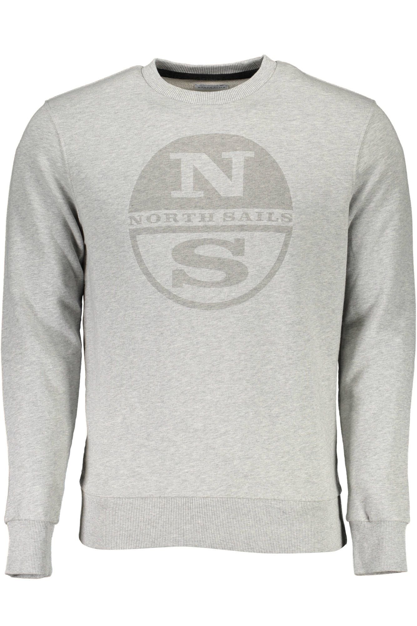 Gray Organic Cotton Men Sweater