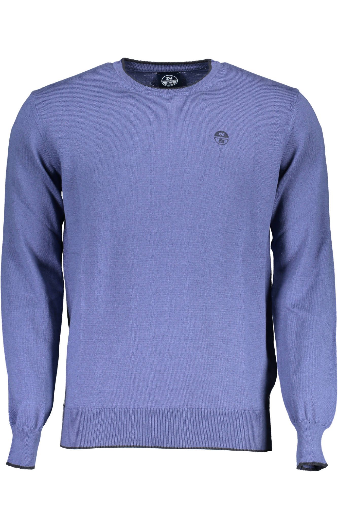 Blue Cotton Men Shirt
