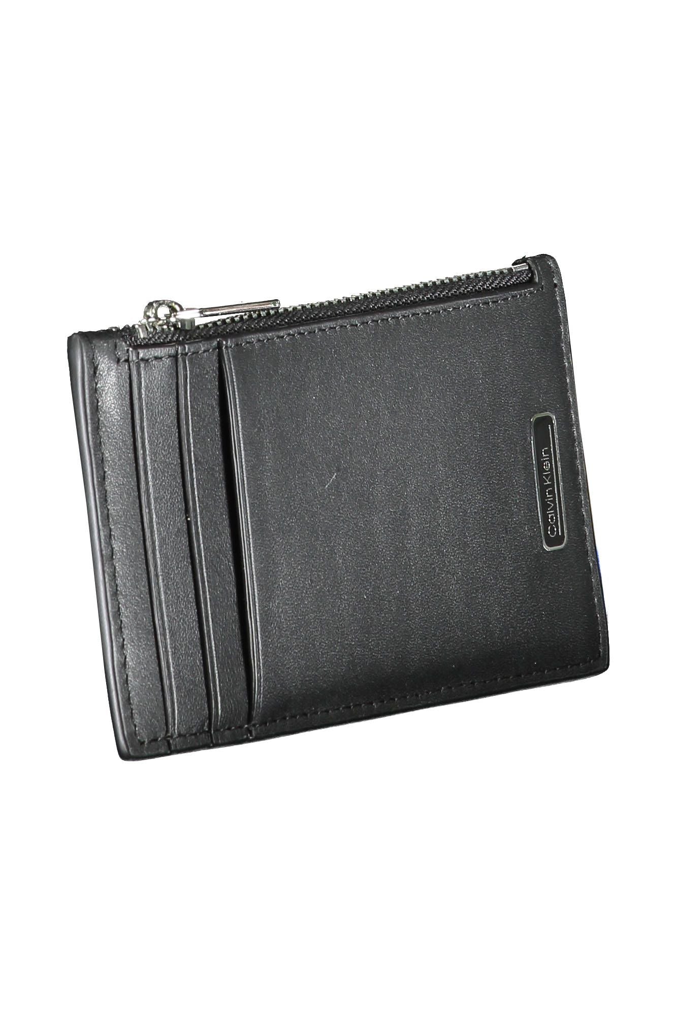 Black Leather Men Wallet