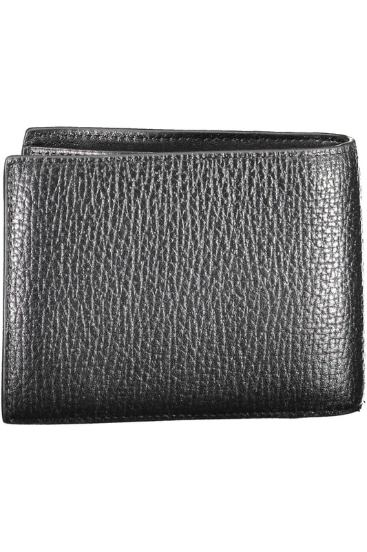 Black Leather Men Wallet