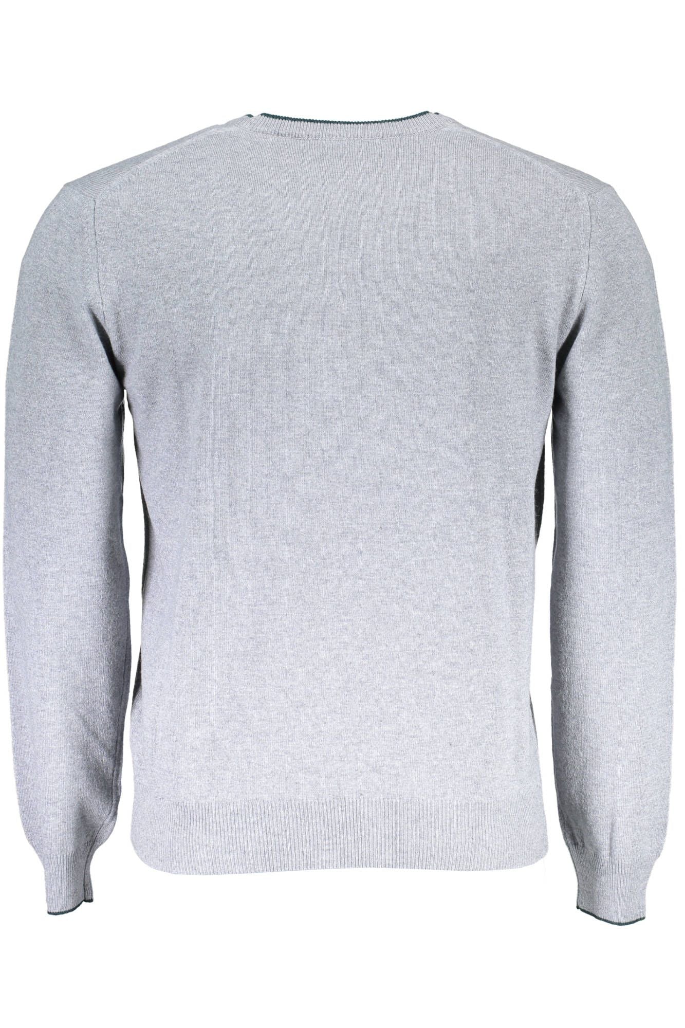 Gray Wool Men Sweater