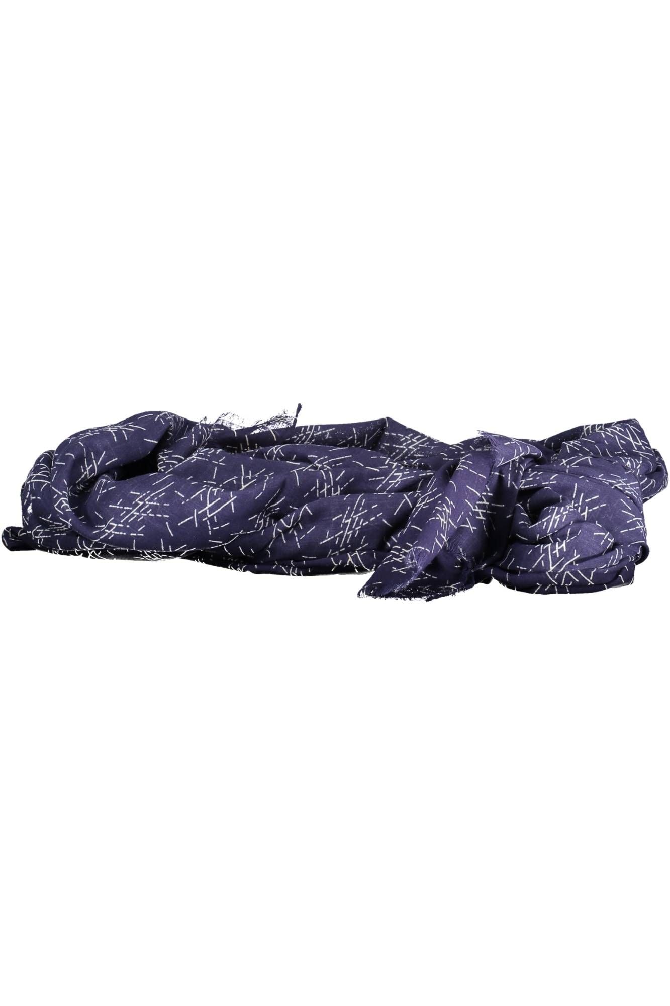 Blue Cotton Men Scarf