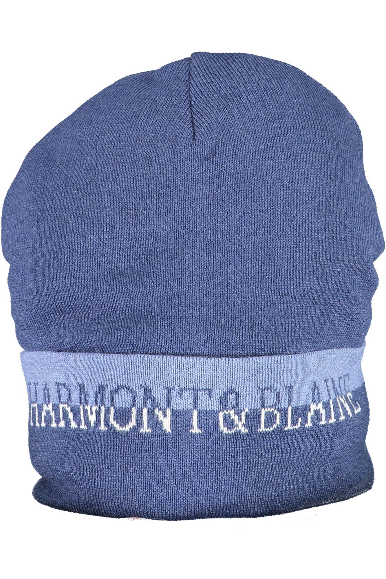 Blue Wool Men Cap