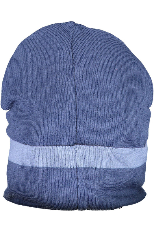 Blue Wool Men Cap