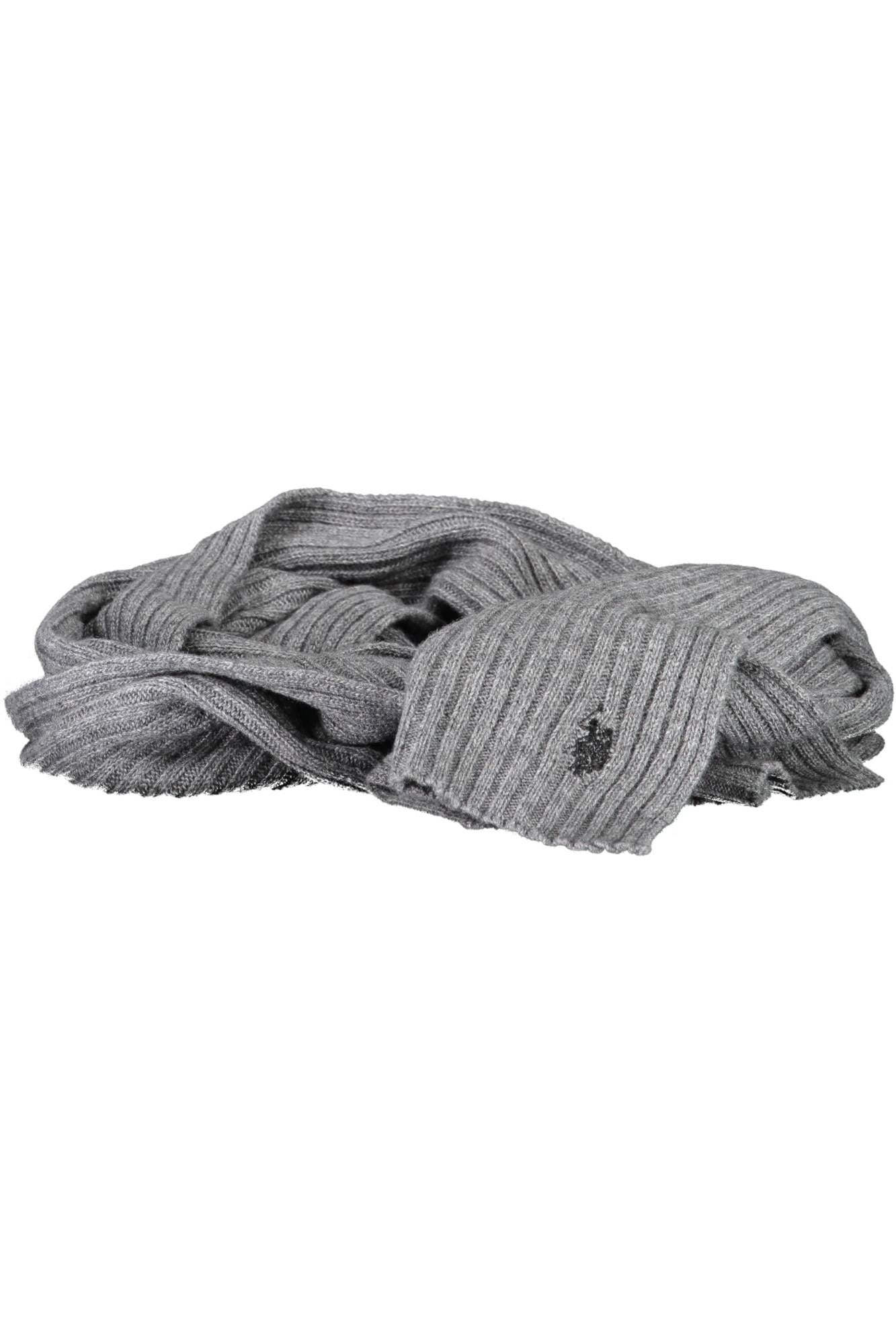 Gray Wool Men Scarf