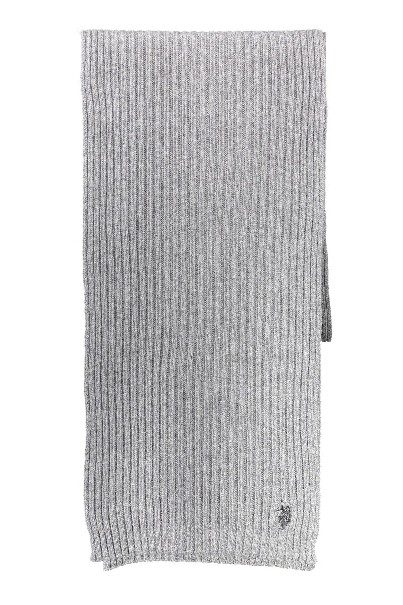 Gray Wool Men Scarf