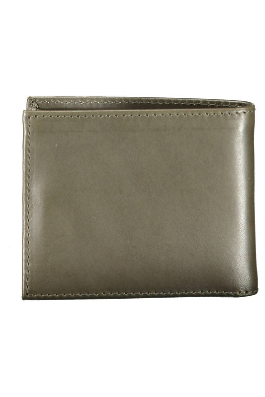 Green Leather Men Wallet