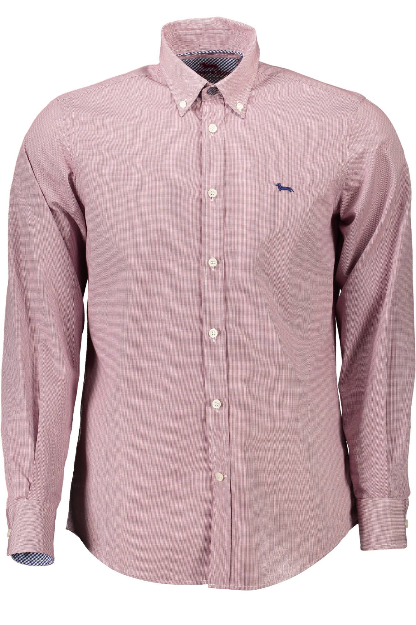 Red Cotton Men Shirt