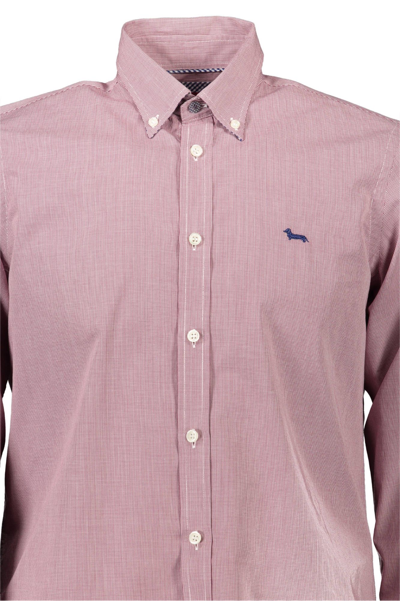 Red Cotton Men Shirt