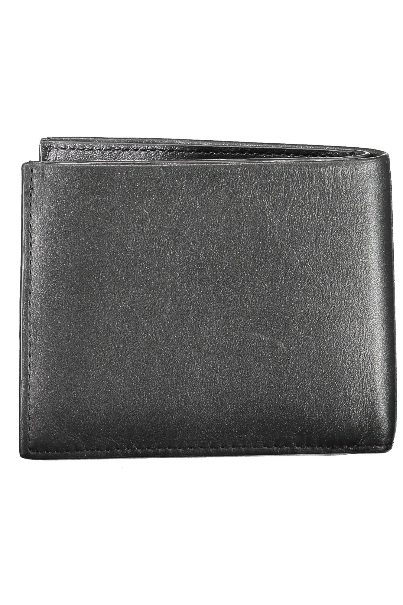 Black Leather Men Wallet