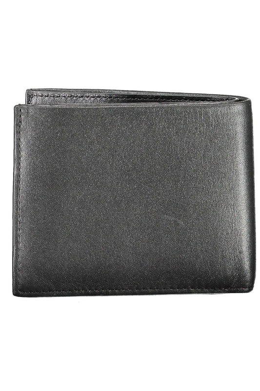 Black Leather Men Wallet