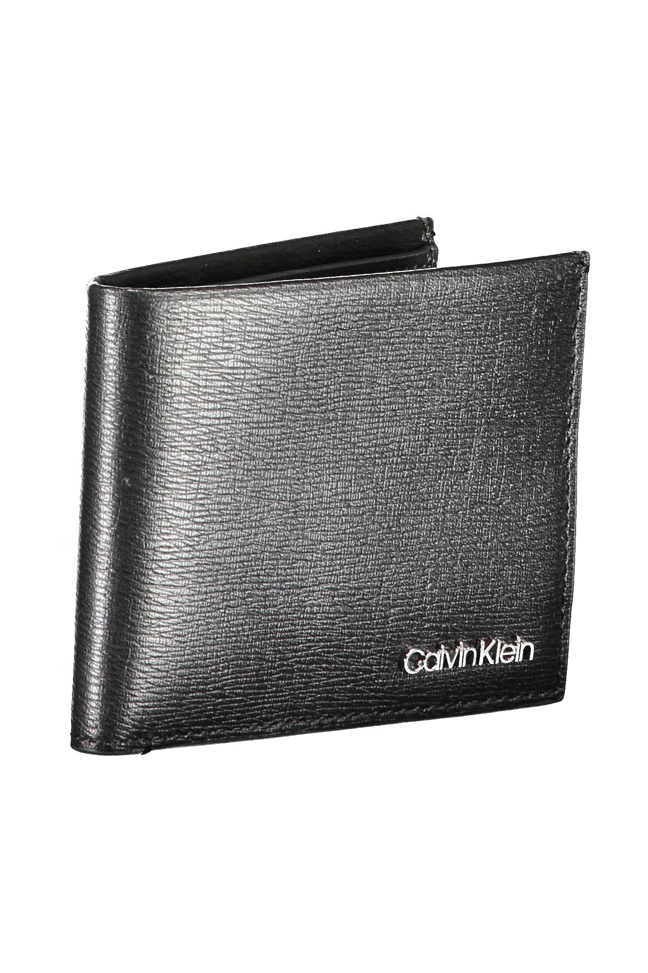 Black Leather Men Wallet