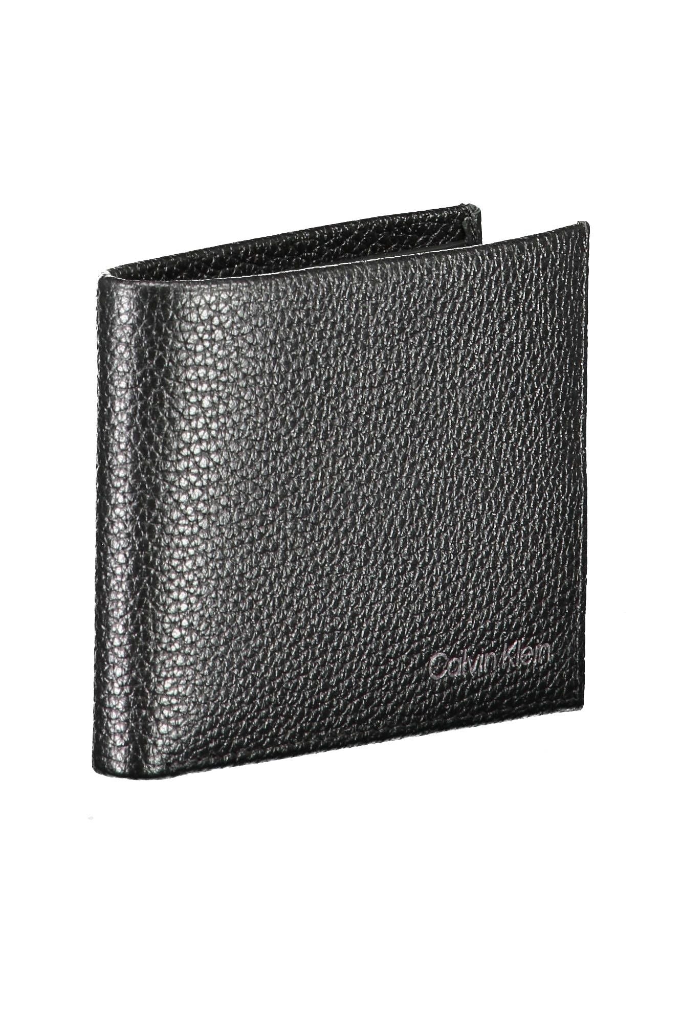 Black Leather Men Wallet