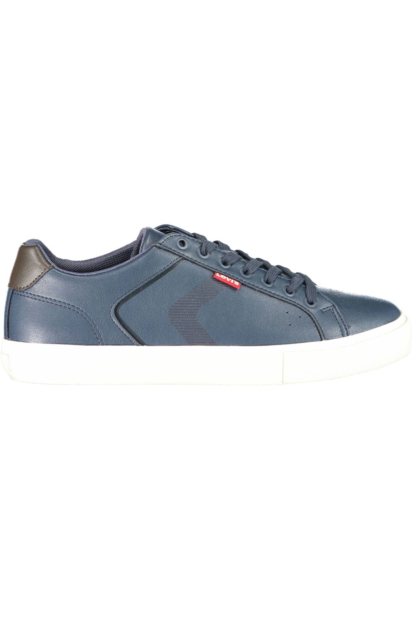 Blue Polyester Mens Sneaker