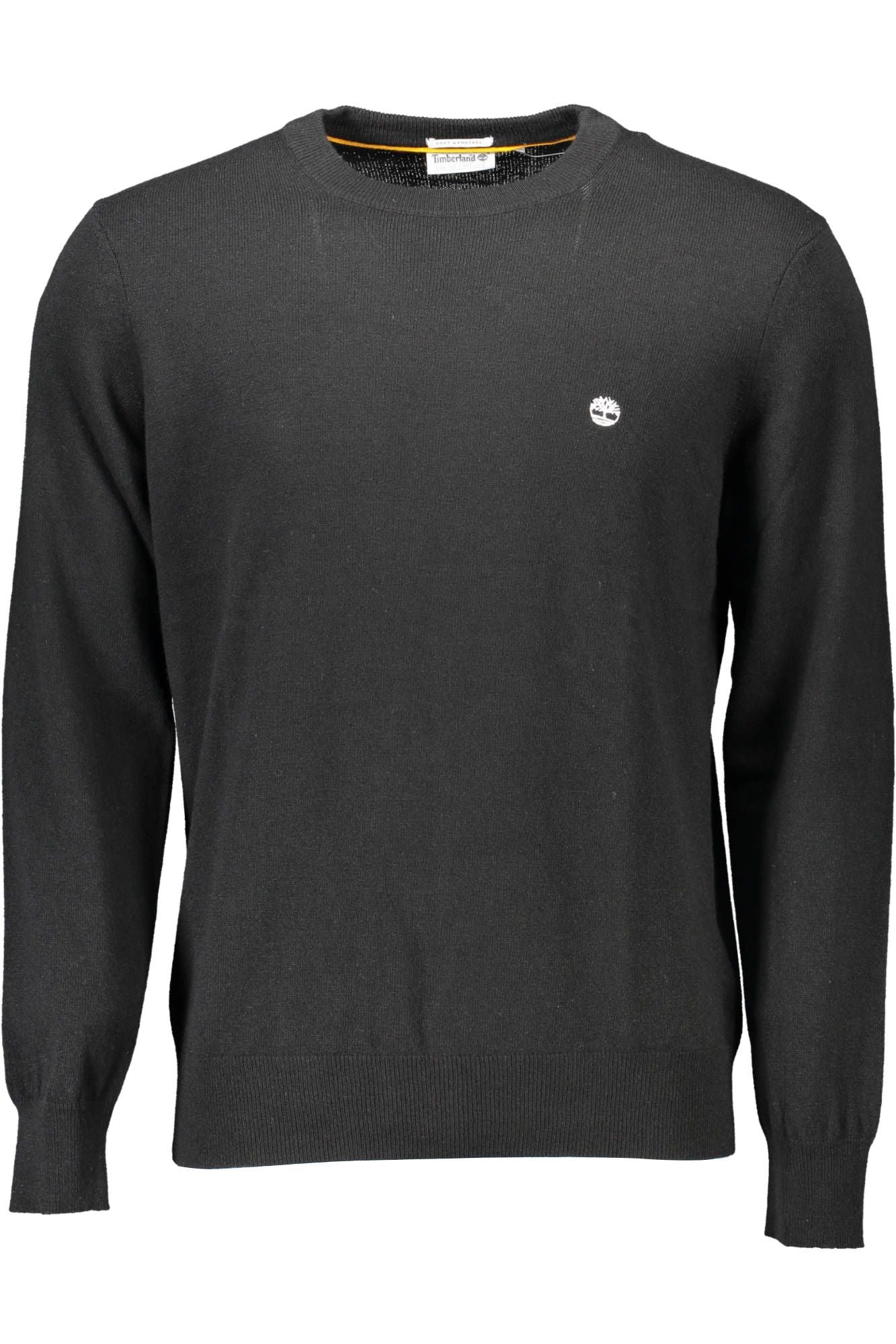 Black Wool Men Sweater