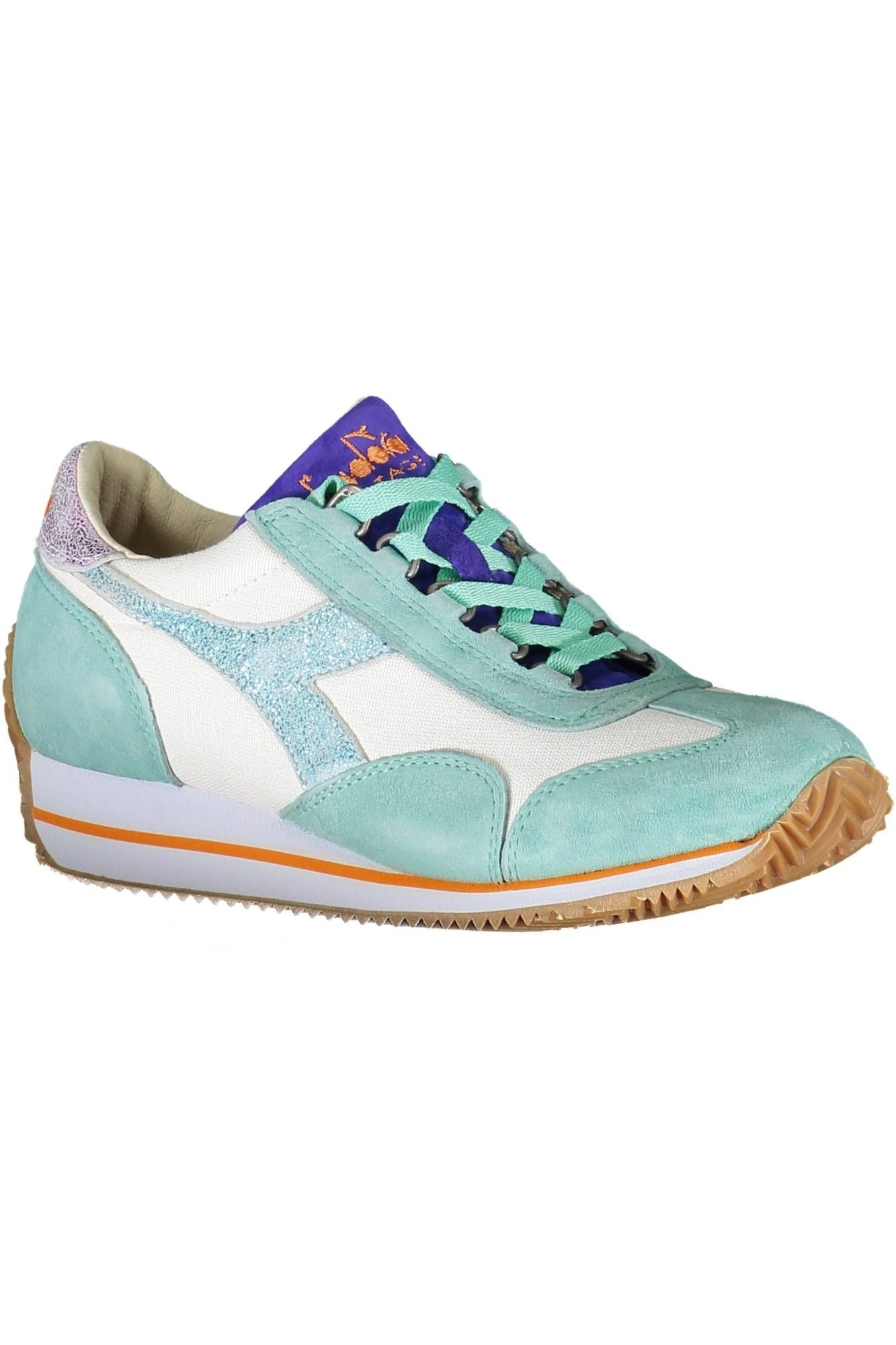 Green Fabric Women Sneaker