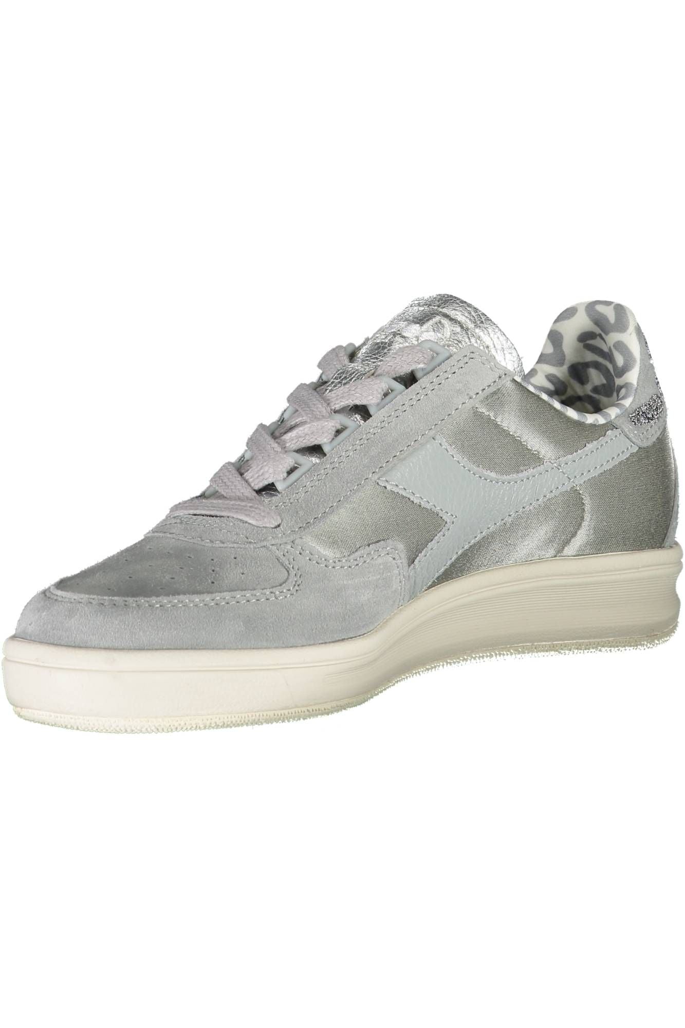 Gray Fabric Women Sneaker