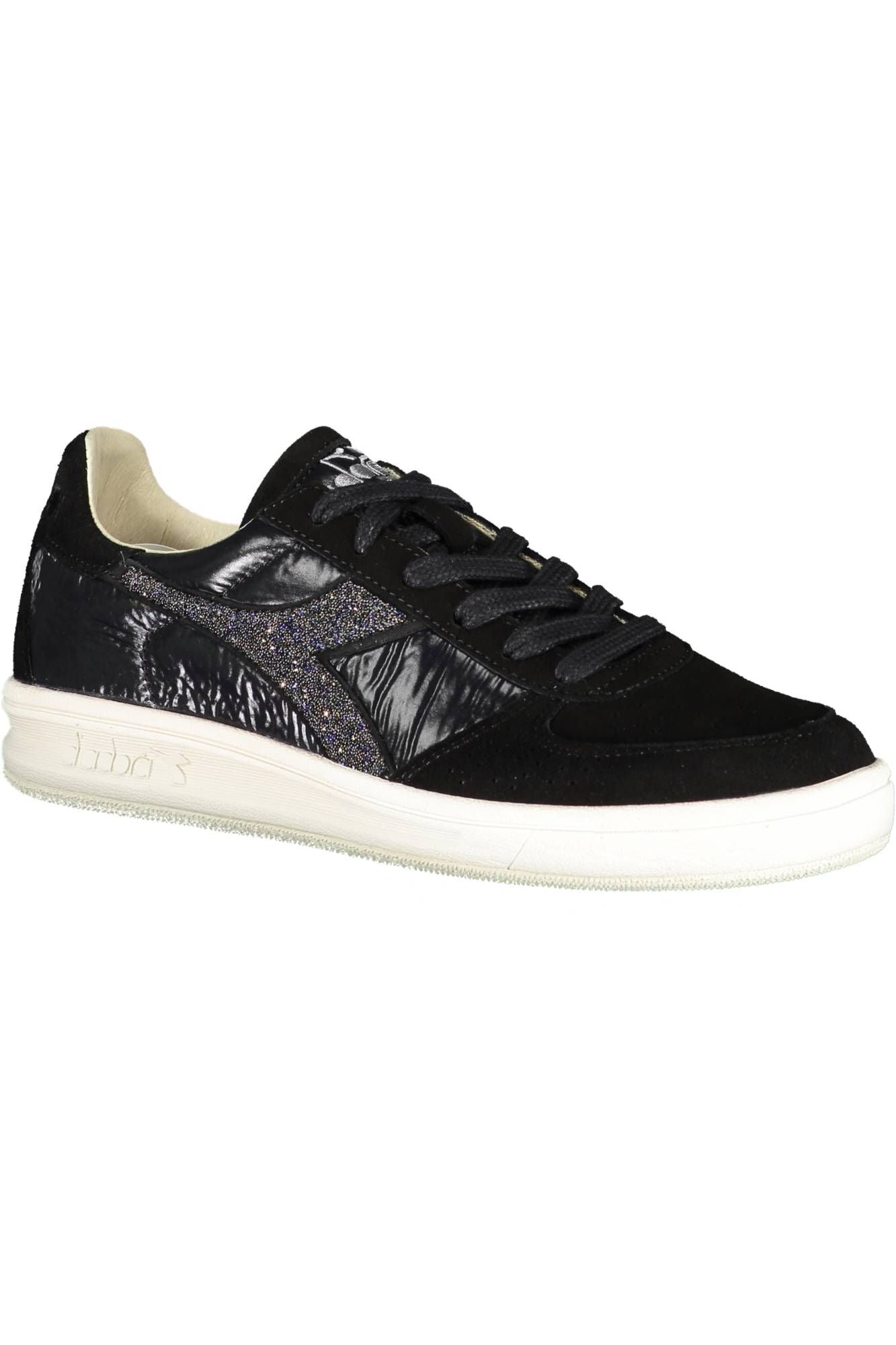 Black Fabric Women Sneaker