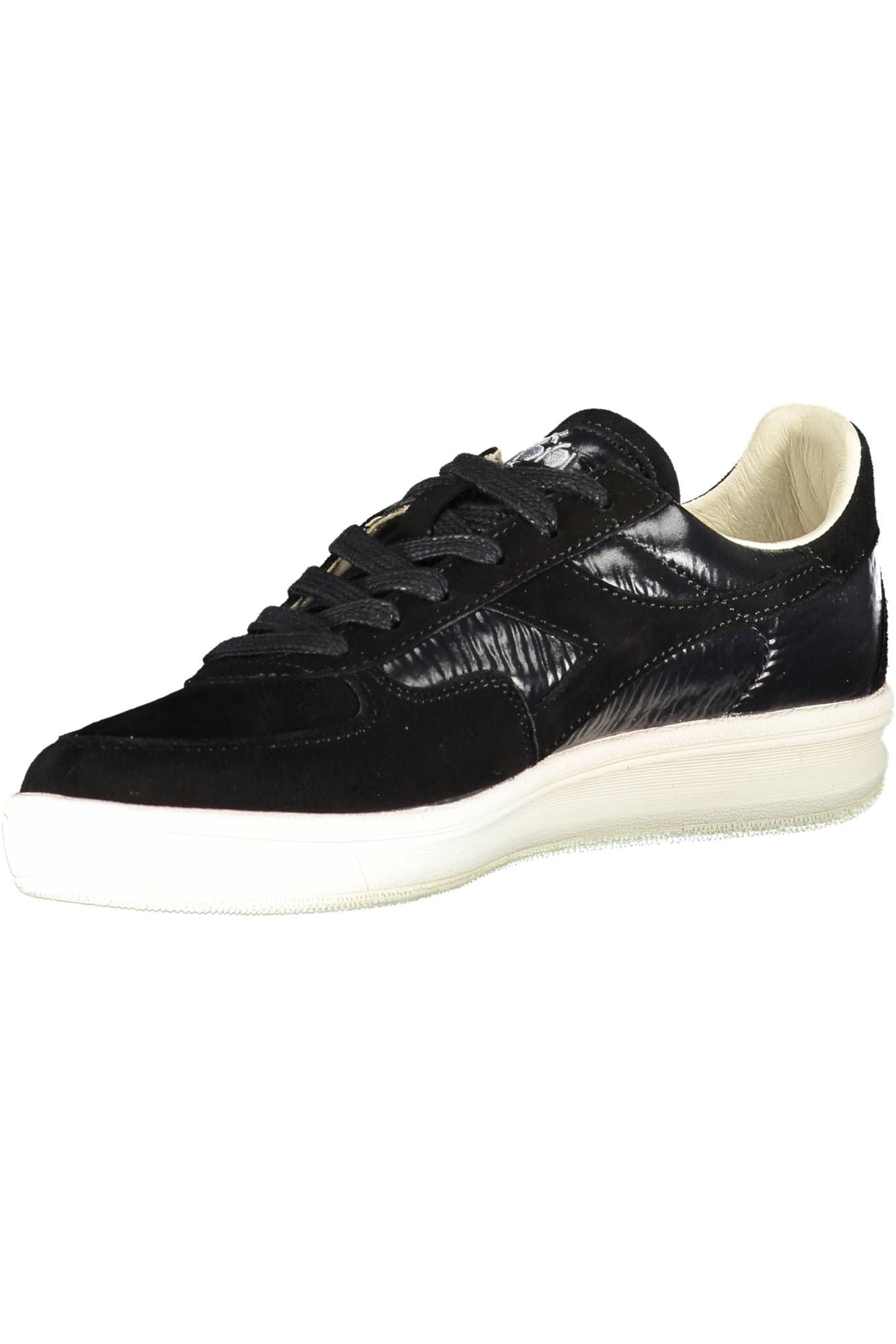 Black Fabric Women Sneaker